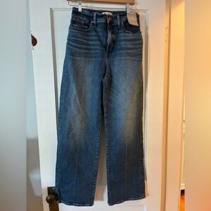 Tall Madewell Vintage Wide-Leg Jeans in Blue